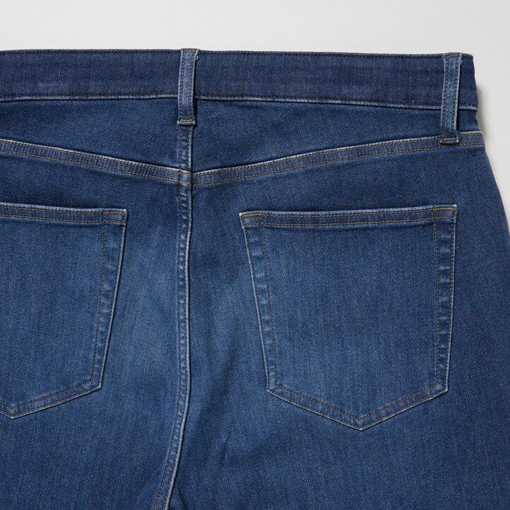 uniqlo ezy ultra stretch slim fit mens jeans blue