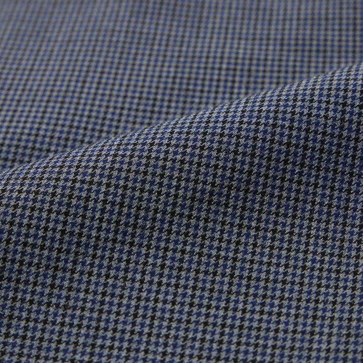 grey uniqlo smart gunclub checked ankle length mens trousers