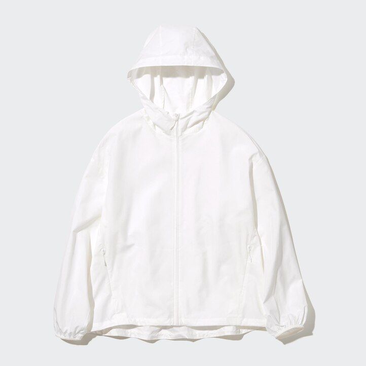 womens uniqlo uv protection pocketable jackets green -