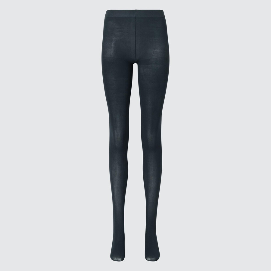dark grey womens uniqlo heattech thermal tight