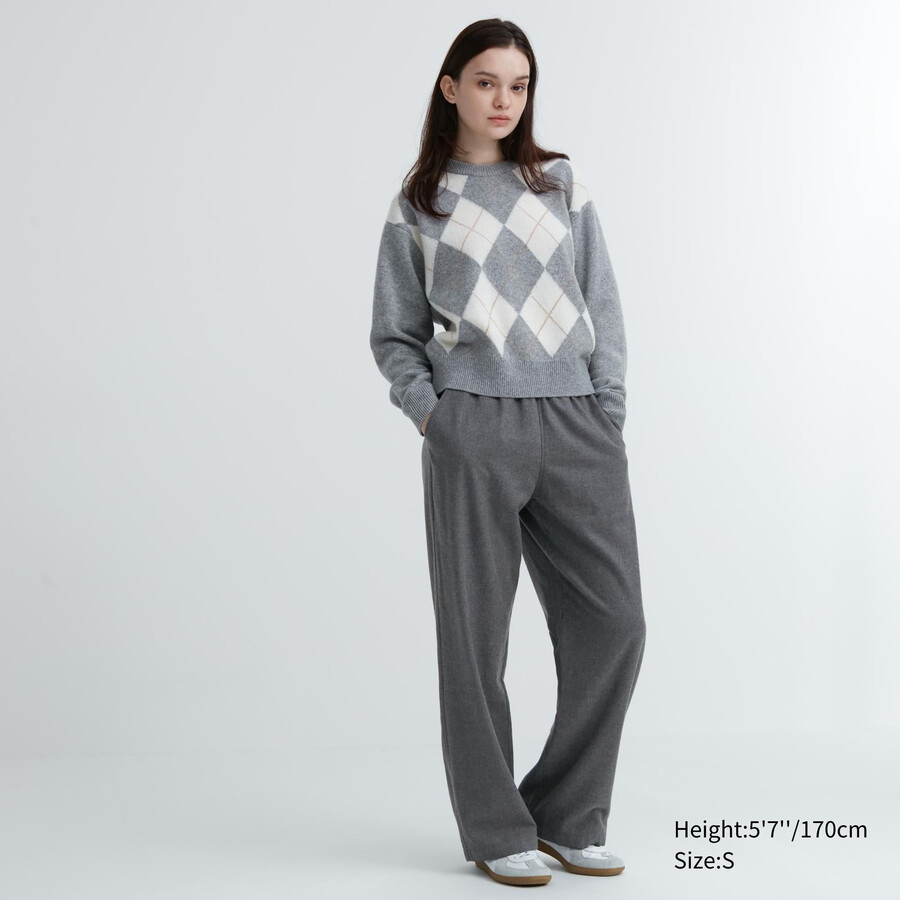 dark grey womens uniqlo flannel tops
