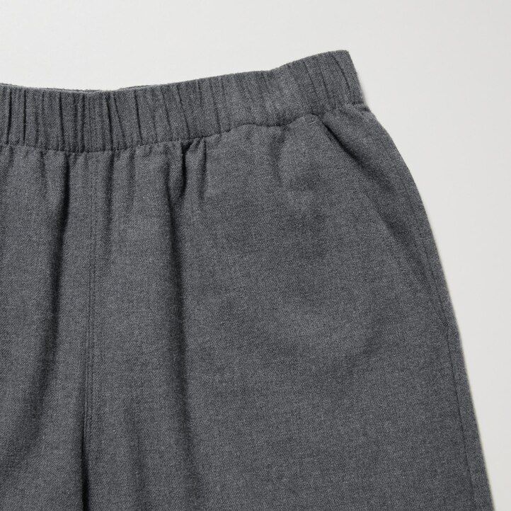 dark grey womens uniqlo flannel tops