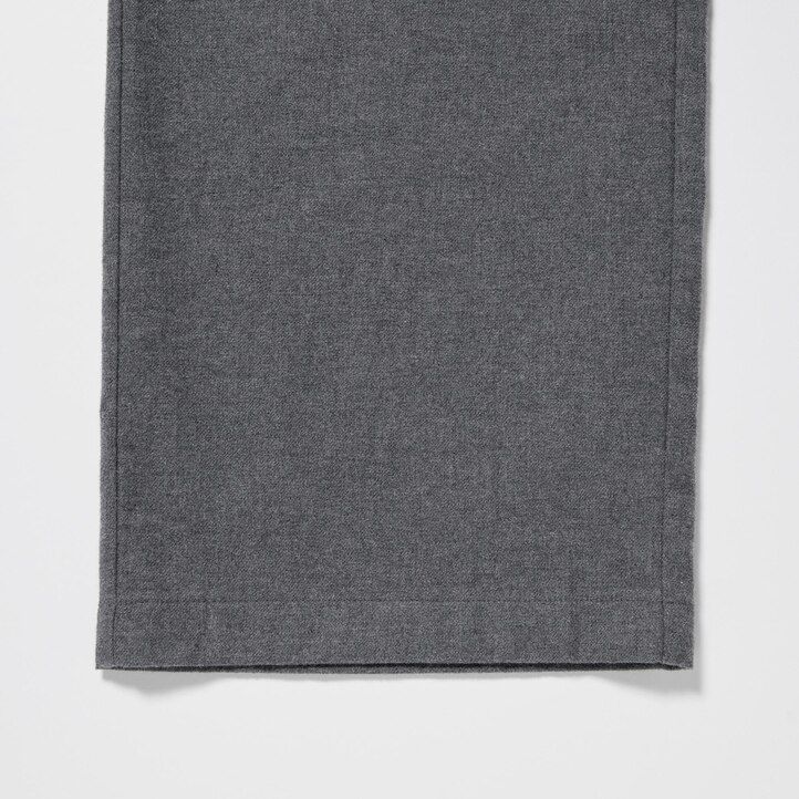 dark grey womens uniqlo flannel tops